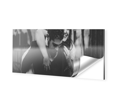 myposter, Aluminium Bild als Panorama im Format 75 x 15 cm, 