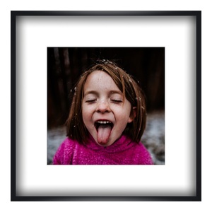 myposter, Poster im Holzbilderrahmen in schwarz im Format 18 x 13 cm, 