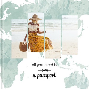 myposter, Fotobuch Urlaub 30x30 Hardcover, 