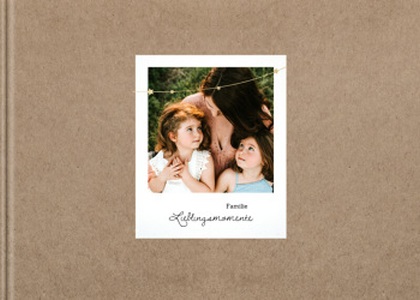 myposter, Fotobuch Familie A5 Querformat Softcover, 