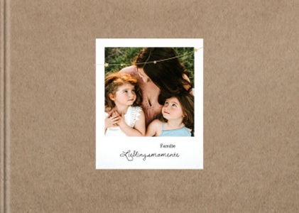 myposter, Fotobuch Familie A4 Querformat Hardcover, 