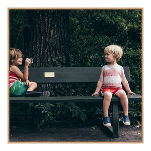 myposter, Alu-Dibond im Artbox Eiche Natur im Format 28 x 21 cm, 