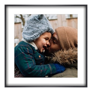 myposter, Poster im Alurahmen eckig in schwarz matt im Format 28 x 21 cm, 