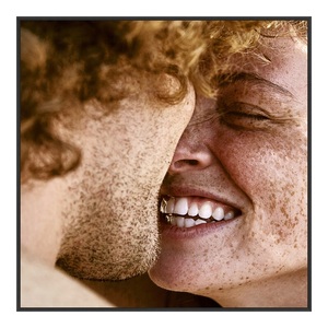 myposter, Dibond im Artbox in schwarz als Panorama im Format 50 x 20 cm, 
