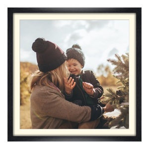 myposter, Poster im Holzrahmen gemasert in schwarz DIN Format im Format 84,1 x 59,4 cm, 
