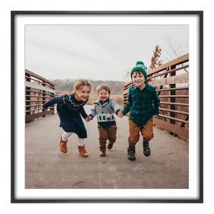 myposter, Poster im Alurahmen eckig in schwarz matt im Format 60 x 45 cm, 