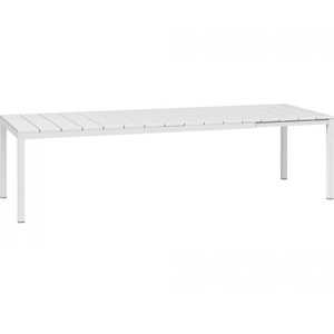Nardi, Nardi - Rio 210 Extensibile - White, Gartentisch verlängerbar Rio weiss 210