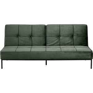Actona, Actona - Schlafsofa Retina - Grün und Schwarz - Schwarz und Grün, Bettsofa CHARLY