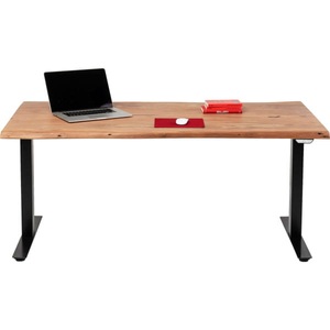 Kare Design, Schreibtisch Office Harmony schwarz 180x90, KARE Design - Schreibtisch Office Harmony höhenverstellbar 180x90, One Size, Multicolor