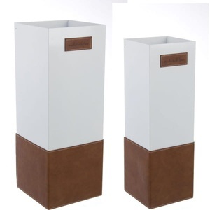 mutoni lifestyle, Schirmständer Urban Set (2-tlg) weiss, Schirmständer Urban Set weiss (2-tlg)