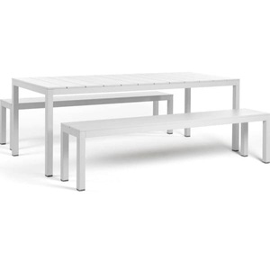 Nardi, Gartentisch Set Rio weiss 210, Gartentisch Set Rio weiss 210