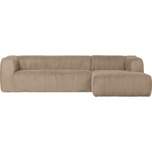 mutoni living, Ecksofa Bean rechts Ribcord grob Travertin, Ecksofa Bean rechts Ribcord grob Travertin 305x175