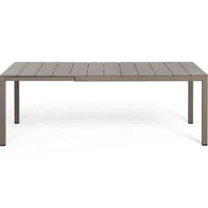 Nardi, Nardi - Rio ALU 140 Extensibile - Beige, Gartentisch verlängerbar Rio tortora 140