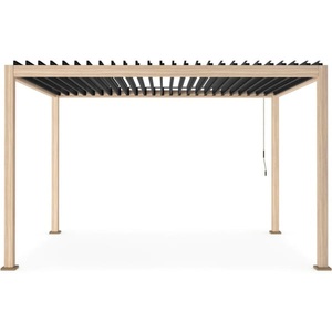 mutoni lifestyle, Gartenpavillon Ocean natur-anthrazit 300x400, Gartenpavillon Ocean natur-anthrazit 300x400