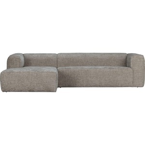 mutoni living, Ecksofa Bean links Strukturstoff Travertin, Ecksofa Bean links Strukturstoff Travertin 305x175