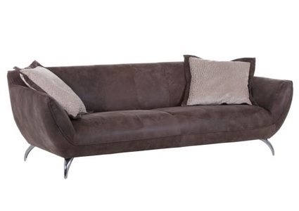 home24, home24 Bigsofa Astley, Megasofa Liverpool 245 braun