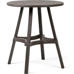 NARDI outdoor, Gartentisch Combo rund braun 70