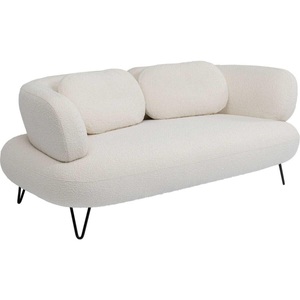 Kare Design, Sofa Peppo 2-Sitzer weiss 182