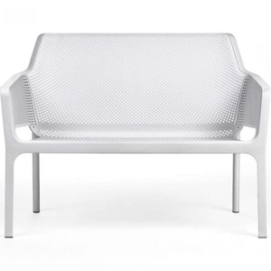 Nardi, Nardi - Net Bench - White, Gartenbank Net weiss