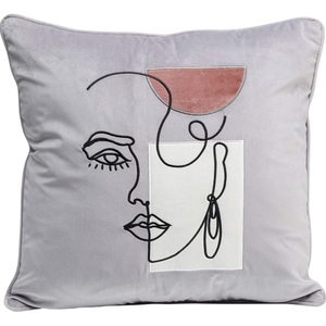 Kare Design, Kissen Mademoiselle 45x45, Kissen Mademoiselle 45x45