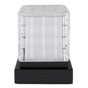 mutoni light, Tischleuchte Lunki Metall schwarz matt LED 10