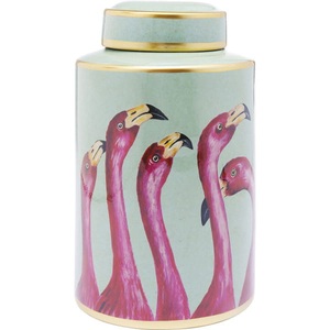 Kare Design, Deko Gefäss Flamingos 29cm, 