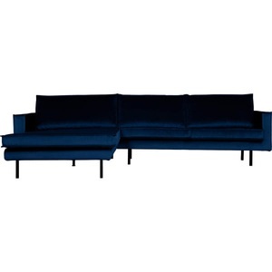 mutoni casual, Ecksofa mit Longchair Rodeo Links Dark Blue Nightshade, 