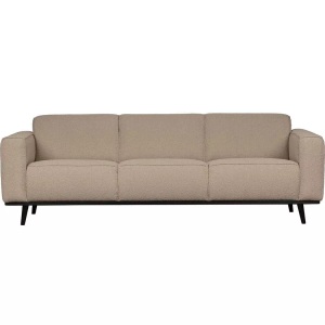 mutoni casual, Sofa Statement Boucle beige 230, mutoni - Sofa, One Size, Beige