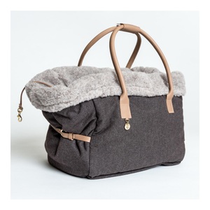 Cloud 7, Cloud 7 Hundetasche Como Heather Brown / Teddy - Braun -, Cloud 7 Hundetasche Como Heather Brown / Teddy - Braun -