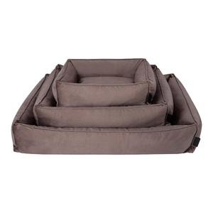 District70, District70 Hundebett Shimmer Box Bett - Taupe-Beige -, 
