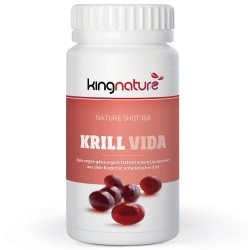 Burgerstein Vitamine, Krill vida, 120 kapseln, kingnature, kingnature Krillvida