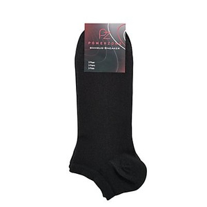 Powerzone, 3-Pack Bambus Sneaker 43-46 Socken, 3-Pack Bambus 43-46 Sneaker Socken