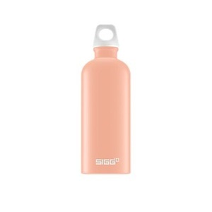 SIGG, SIGG Alu-Trinkflasche LUCID SHY PINK TOUCH 0,6l in pastellrosa, Traveller 600 ml Trinkflasche