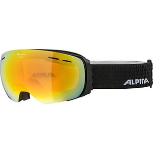 Alpina, Alpina Granby HM Brille black matt/red 2019 Ski & Snowboardbrille, Alpina GRANBY QLite Skibrille / Snowboardbrille kohle