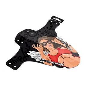 Riesel Design, SchlammPE Mudguard, Riesel Design Spritzschutz mit Verpackung/Kabelbinder