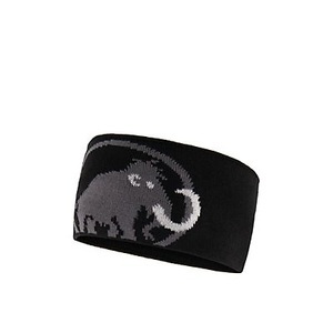 Mammut, Mammut Tweak Stirnband black-titanium 2019 One Size Stirnbänder, Mammut Breites Strickstirnband mit Fleecefutter Tweak Headband schwarz one size