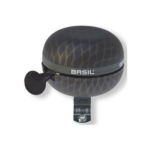 Basil, Fahrradklingel, BASIL Fahrradglocke Noir Bell, Black Metallic
