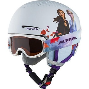 Alpina, Alpina Zupo Disney Wintersport Helm eisblau, Alpina Zupo Disney Set Skihelm - Frozen II (Grösse: 51-55)
