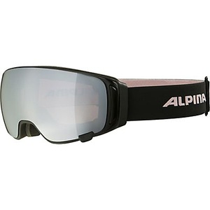 Alpina, Alpina Skibrille Double Jack Mag Q-Lite - Black Rose Mirror Black, 