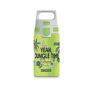 SIGG, SIGG - Trinkflasche SHIELD ONE - Edelstahl - hellgrün/dunkelgrün - 18.4 cm, Bottle Shield One jungle 0.5l