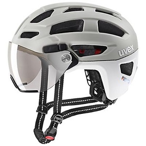 Uvex, UVEX Finale Visor Helm beige/weiß 2022 52-57cm Trekking & City Helme, Uvex Finale Visor Velohelm sand