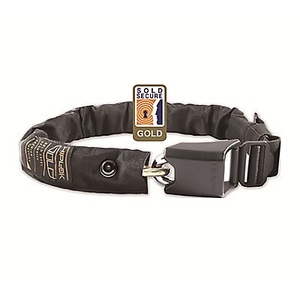 Hiplok, Hiplok Gold Wearable Chain Lock 10mm x 85cm Black, Hiplok GOLD Veloschloss