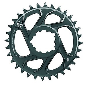 SRAM, SRAM X-Sync 2 Kettenblatt Direct Mount/Aluminium 12-fach schwarz 30T 2020 Kettenblätter, SRAM Chainring Eagle X-Sync2 DM 3mm Offset Boost Kettenblätter