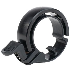 Knog, knog. Fahrradklingel Oi schwarz, Klingeltyp