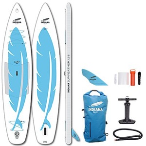 Indiana, Feather Inflatable 12'6 Stand Up Paddle (SUP), Feather Inflatable 12'6 Stand Up Paddle (SUP)