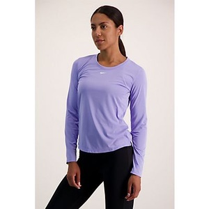 NIKE, Nike Dri-Fit One STD Longsleeve Damen - Flieder, 