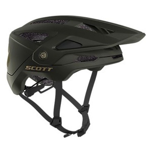 Scott, Scott Stego Plus Fahrradhelm (Größe M, Grün), Scott Stego Plus Velohelm dunkelgrün