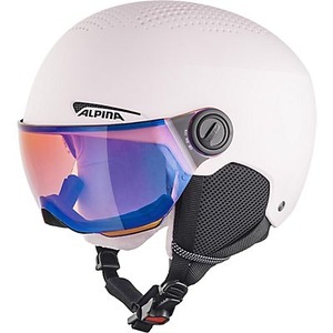 Alpina, Alpina Zupo Visor Skihelm - Rose Matt, Alpina Zupo Visor Skihelm - Rose Matt (Grösse: 51-55)