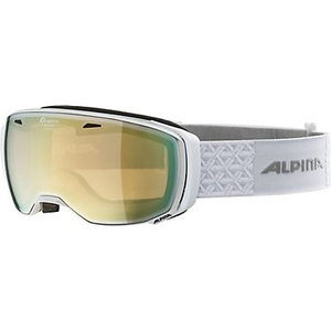 Alpina, Alpina Skibrille ESTETICA HM - Pearlwhite Mirror Orange, Alpina Skibrille ESTETICA Q-Lite - Pearlwhite Mirror Orange S2