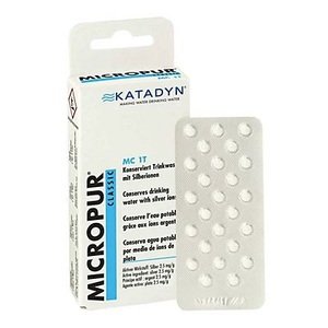 Katadyn Deutschland GmbH, Katadyn Deutschland GmbH Micropur Classic® MC 1T, MICROPUR CLASSIC MC 1T Tabletten (100 Stk)